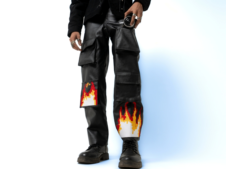 Japanese Fire Pants - Leather