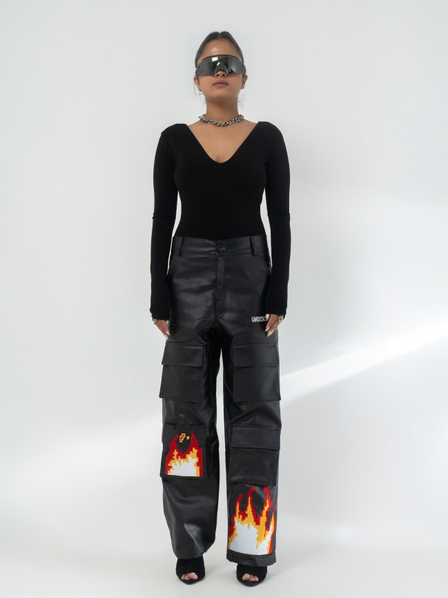 Japanese Fire Pants - Leather