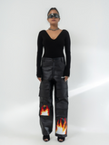 Japanese Fire Pants - Leather